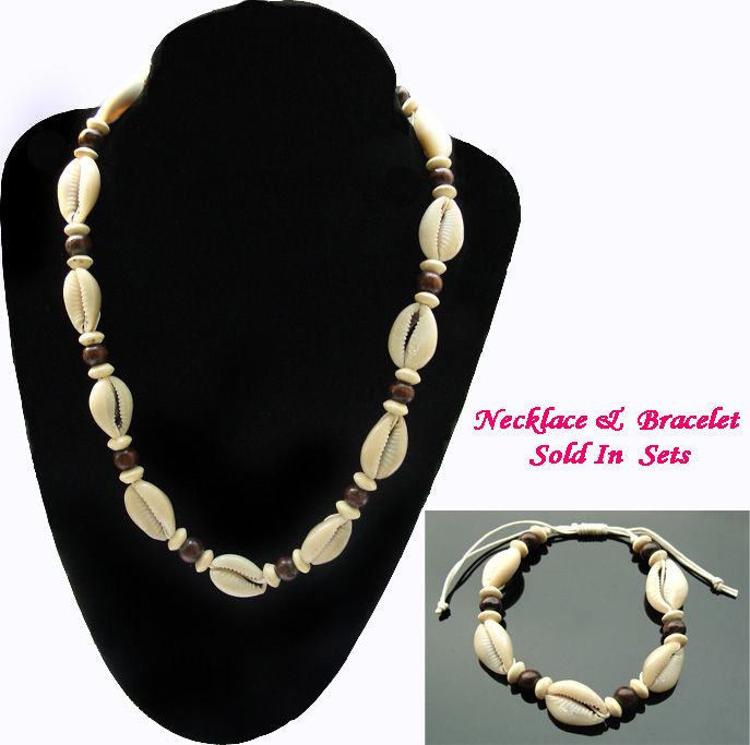 Cowry Shell Jewelry Sets