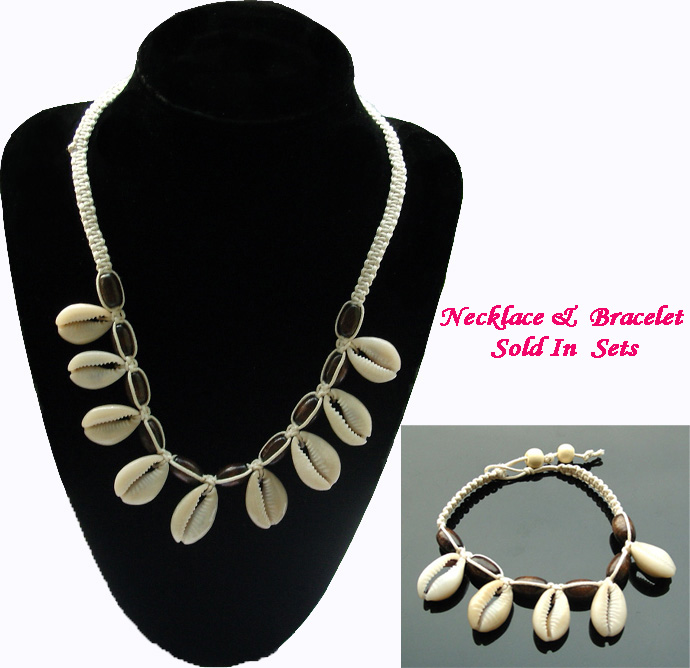 Cowry Shell Jewelry Sets