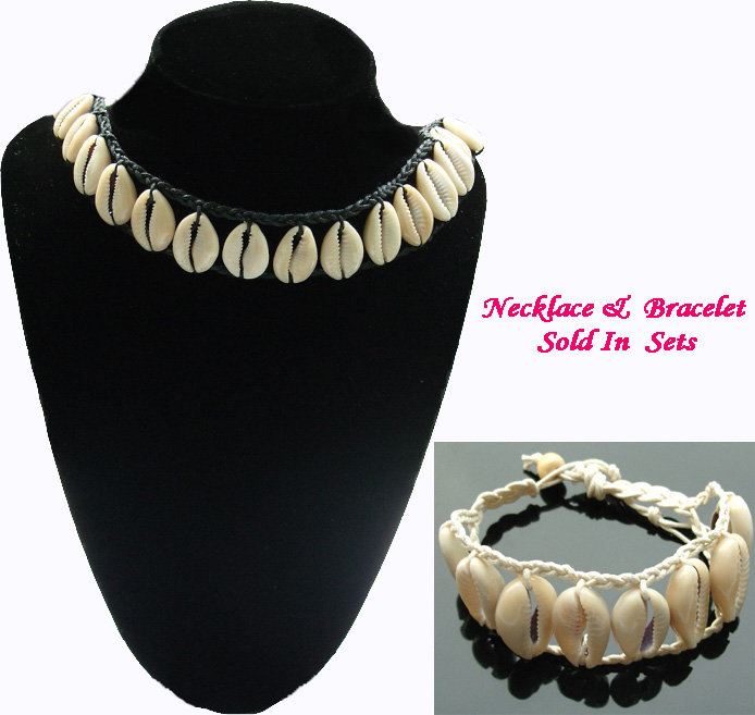 Cowry Shell Jewelry Sets