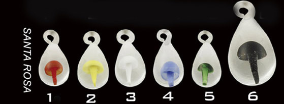 Murano Glass Pendants(Sold in 12 pcs per tray assorted colors)