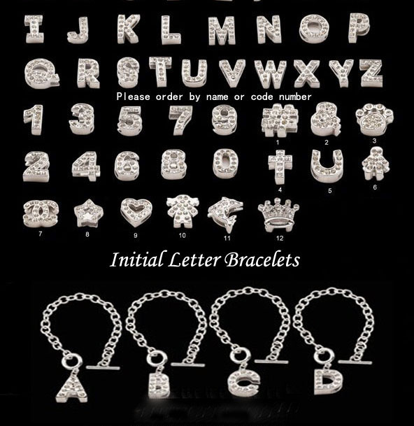 Initial Letter Bracelets