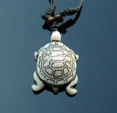 Oxhorn Necklaces(tortoise)