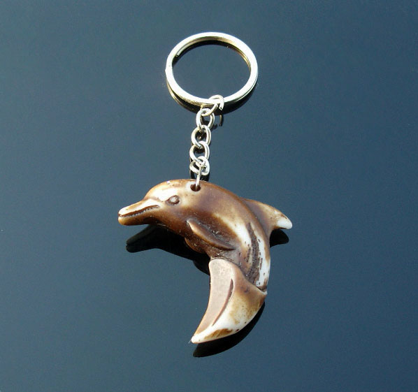 Oxhorn Keychains(dolphin)
