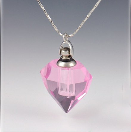 Big Hole Diamond Heart Pink