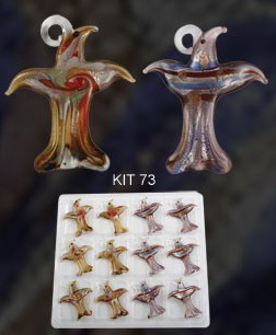 Murano Eagle (Sold in 12 pcs per package, assorted colors)