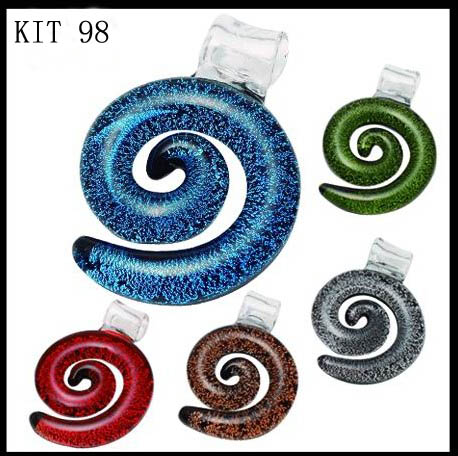 Murano Twister (Sold in 12 pcs per package, assorted colors)