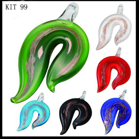 Murano Snail (Sold in 12 pcs per package, assorted colors)