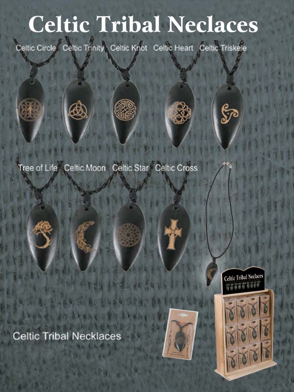 Celtic Tribal Necklaces(sold in per package of 9 pcs, assorted designs)