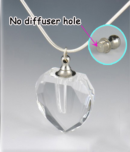 Big Hole Flat Heart Clear(No Diffuser Hole)