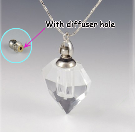 Big Hole Diamond Heart Clear(With Diffuser Hole)