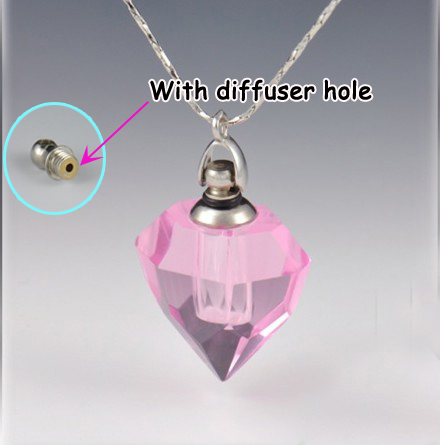 Big Hole Diamond Heart Pink(With Diffuser Hole)