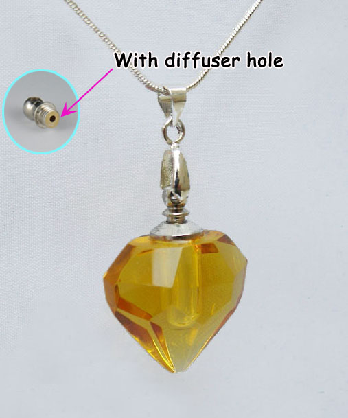 Big Hole Diamond Heart Yellow(With Diffuser Hole)