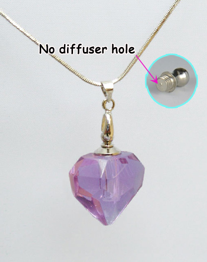 Big Hole Diamond Heart Purple(No Diffuser Hole)