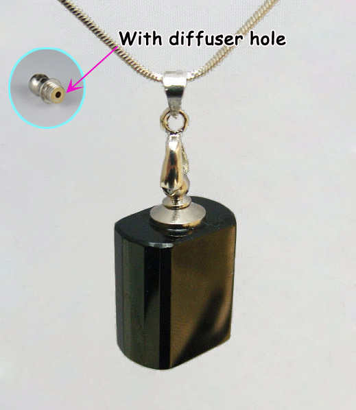 Big Hole Rectangular Cylinder Black(With Diffuser Hole)