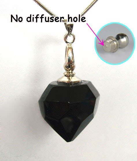 Big Hole Diamond Heart Black(No Diffuser Hole)