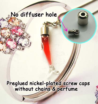 6MM Sea Maid(Preglued Nickel-plated screw caps,No Diffuser Hole)