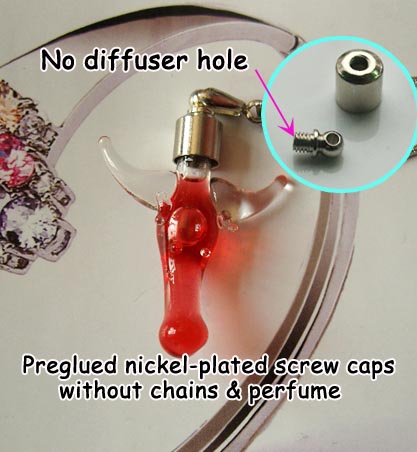 6MM Bul(Preglued Nickel-plated screw caps,No Diffuser Hole)