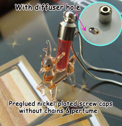 6MM Deer (Preglued Nickel-plated screw capsWith Diffuser Hole)