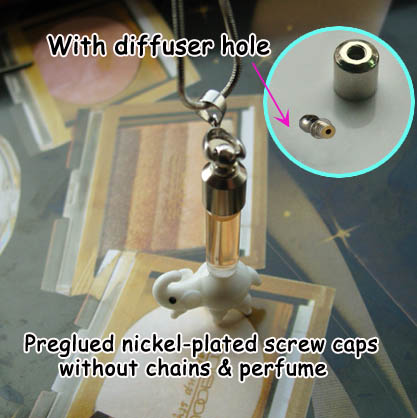 6MM Elephant(Preglued Nickel-plated screw caps,With Diffuser Hole)