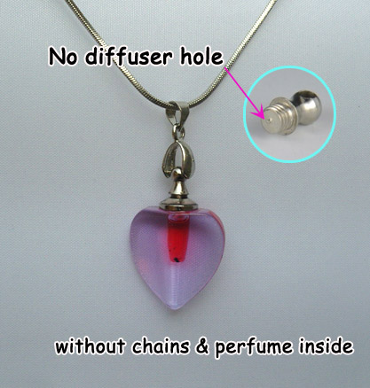 Flat Heart Purple (No Diffuser Hole)