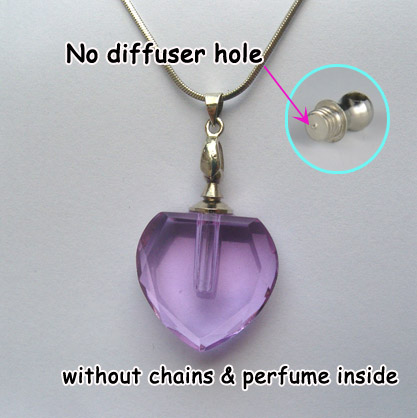 Big Hole Flat Heart Purple(No Diffuser Hole)
