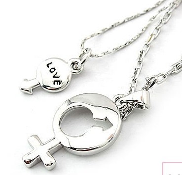 Locket and Key Necklaces(Sold in per package of 20 pairs)