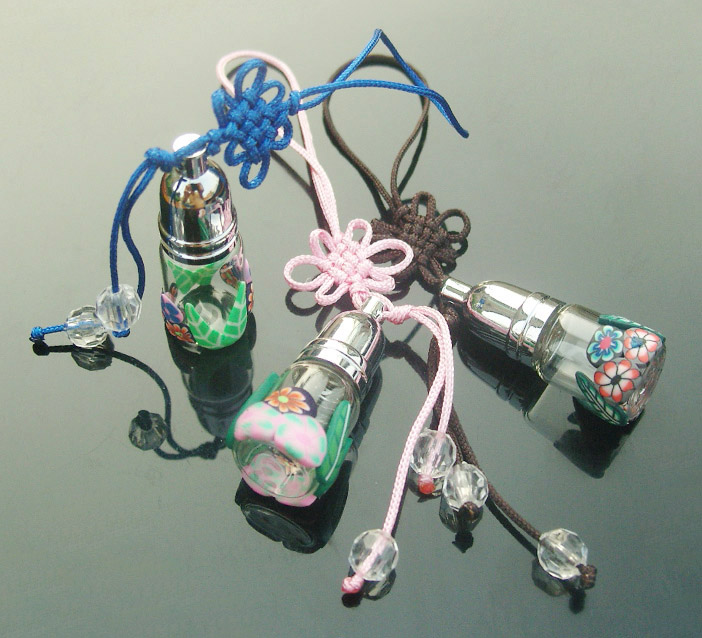 Perfume Vial Cellphone Charms(Assorted Designs)