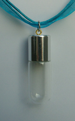 Perfume Necklace Silver(15x45MM,4ML)