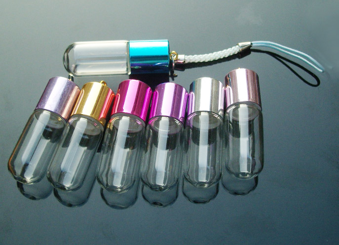 DIY Bottle Cellphone Charms (39x15MM,2.5ML,Assorted Colors)