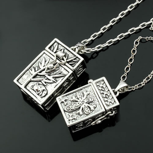 Perfume Locket Necklaces(Sold in per pairs)