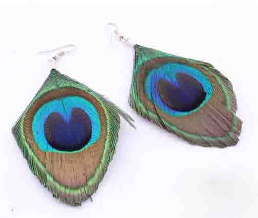 Feather Earrings(Sold in Per Package of 25pairs)