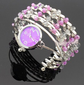 Wrist Pandora Bangle Watches(sold in per package of 10pcs,assorted colors)