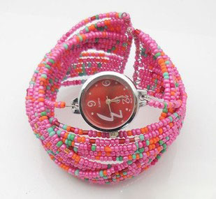 Wrist Bangle Watches(sold in per package of 10pcs,assorted colors)