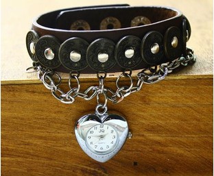 Leather Bracelet Watches(sold in per package of 5pcs)