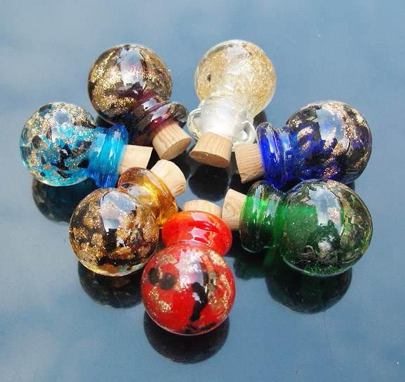 Murano Glass Essential Oil Vials (15MMx19MM)