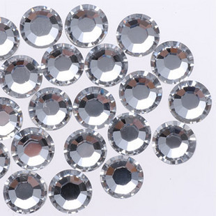 2MM Gray Flat Bottom Crystal Trade Diamond (Sold in per package of 1500pcs)