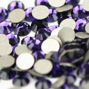 2MM Violet Flat Bottom Crystal Trade Diamond (Sold in per package of 1000pcs)