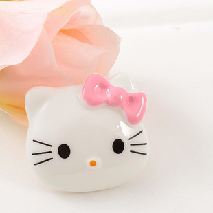 43x46MM Resin Hello Kitty (Sold in per package of 30pcs)