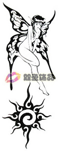 Tattoo Sticker Angel (Sold in per package of 60pcs)