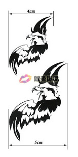 Tattoo Sticker Owl(Sold in per package of 50pcs)