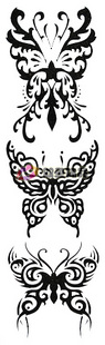 Tattoo Sticker Classical Butterfly(Sold in per package of 40pcs)