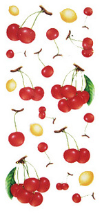 Tattoo Sticker Cherry (Sold in per package of 40pcs)