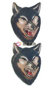 Tattoo Sticker Wolf (Sold in per package of 30pcs)