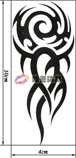 Tribal Tattoo Stickers (Sold in per package of 40pcs)