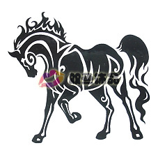 Tattoo Sticker Horse (Sold in per package of 80pcs)