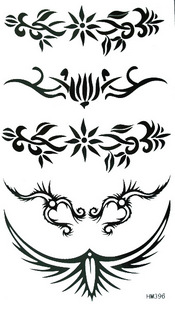 Tattoo Sticker Flower (Sold in per package of 30pcs)