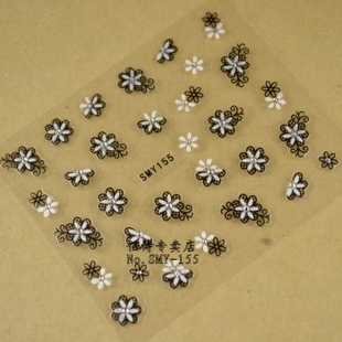 Nail Sticker Flowers (Sold in per package of 40pcs,assorted)