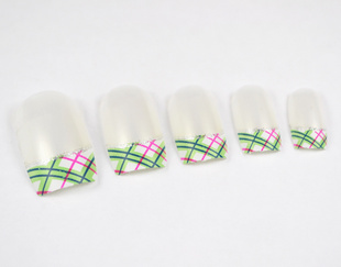 Lattice Nail Tips (Sold in per package of 12pcs)