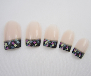 Lucky Star Nail Tips (Sold in per package of 12pcs)