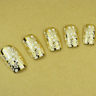 Gold Nail Tips (Sold in per package of 24pcs)